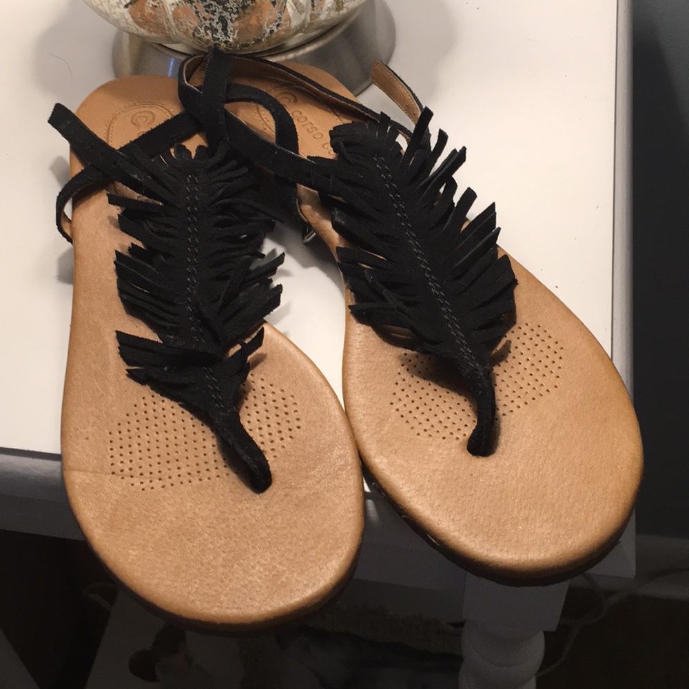 Sandals - fringe